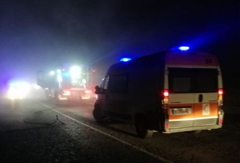 Пияна жена катастрофира на Е 79 в Монтанско съобщиха от полицията Инцидентът