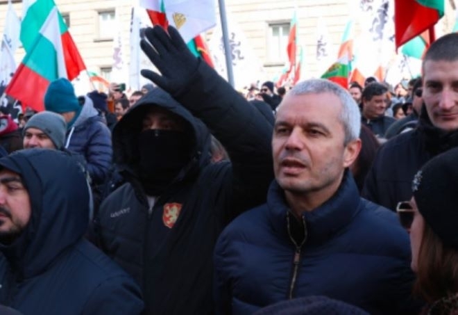 Председателят на партия Възраждане Костадин Костадинов не просто не се