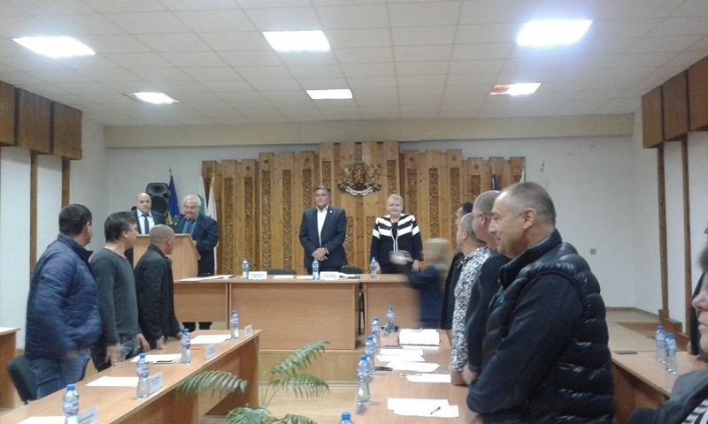 Днес новоизбраният кмет на криводолското село Ракево встъпи в длъжност.