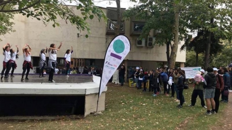 Спортното събитие Яко е да си активен по повод откриване