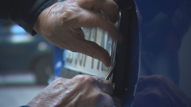 Свалиха табелите на автомобил във Врачанско водачът отказал тест за