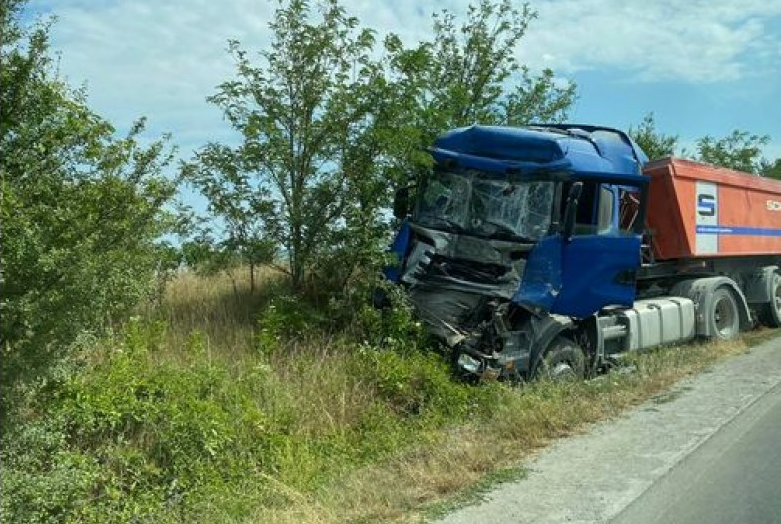 Временно движението по път I 1 Димово Ружинци в района