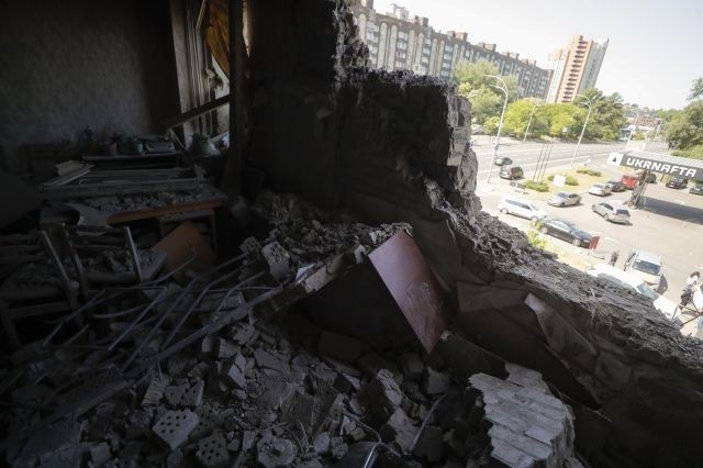 Украинските сили в столицата Киев съобщиха че са свалили над