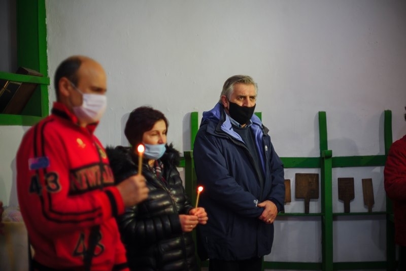 С молебен за здраве отслужен от енорийския свещеник отец Пламен