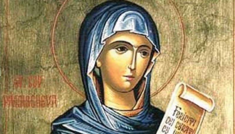 На 26 юли Православната църква почита паметта на св преподобномъченица