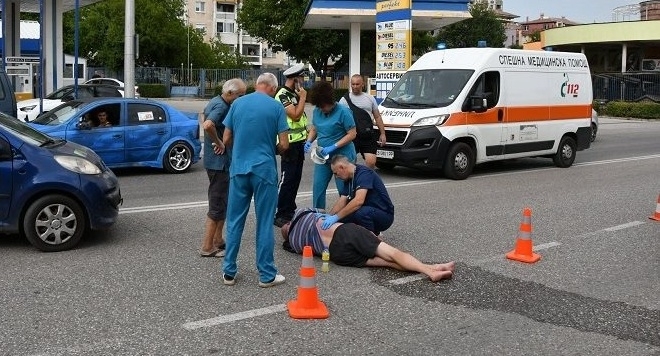 Жена е блъснала и убила пешеходец във Видинско съобщиха от