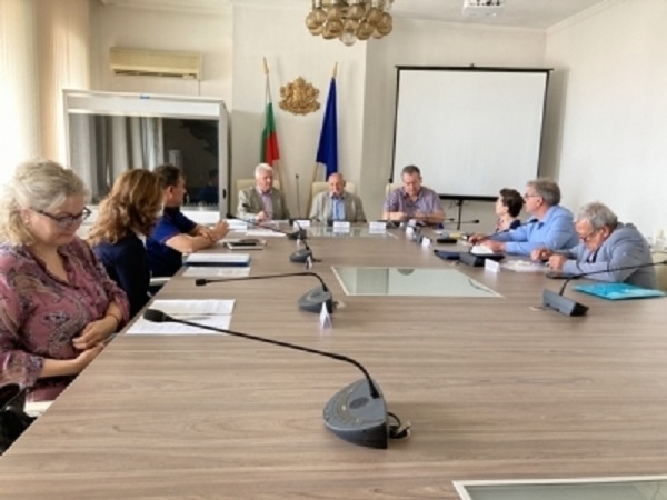 Заседание на временната областна преброителна комисия се проведе днес в