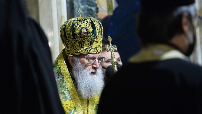 Главата на Българската православна църка Негово Светейшество Патриарх Неофит е