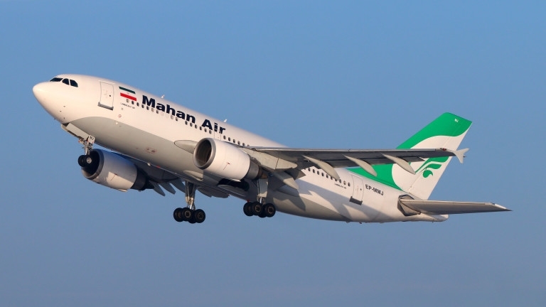 Берлин е отнел разрешителното на иранската авиокомпания Mahan Air да