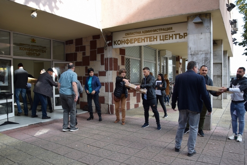 Хартиените бюлетини за вота на 29 10 2023 г за кметове и