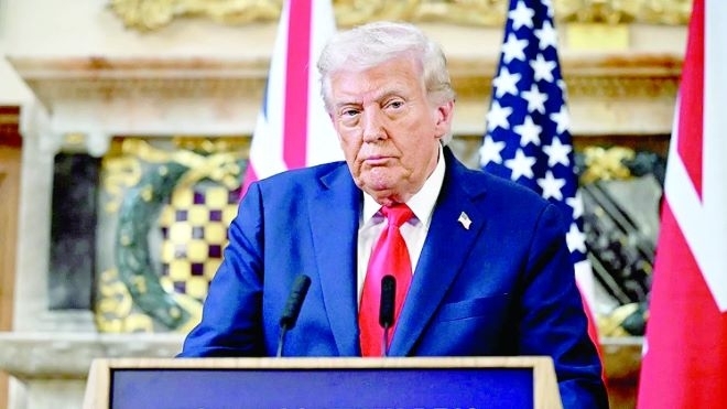 Президентът на САЩ Доналд Тръмп за първи път възложи на