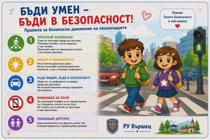 Във връзка с предстоящия летен сезон и с цел безопасност