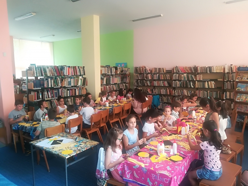 При изключително голям интерес премина Забавно лято в библиотеката в Монтана