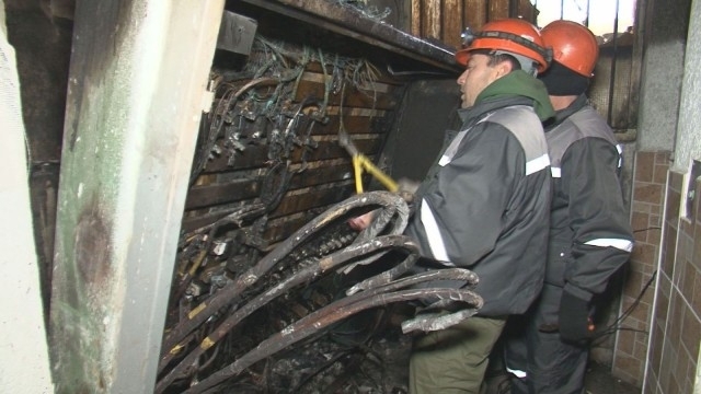 Огнеборци от Монтанско гасиха пожар в електрическо табло съобщиха от