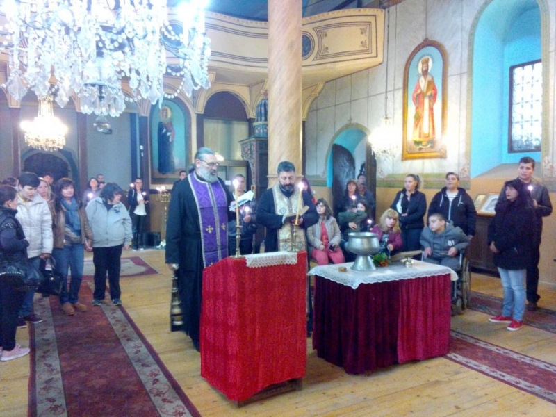 Молебен към света Богородица бе отслужен днес във Враца в