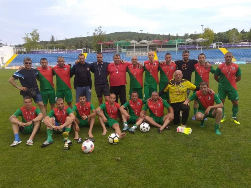 Футболният отбор на врачанските полицаи от СК „Спартак“ загуби финала