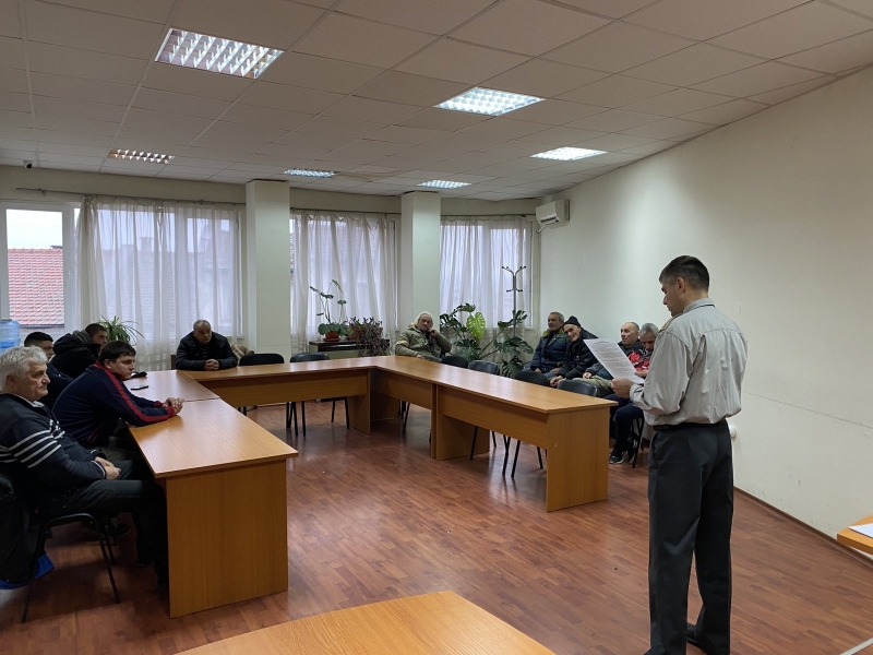 Началникът на Районна служба Пожарна безопасност и защита на населението