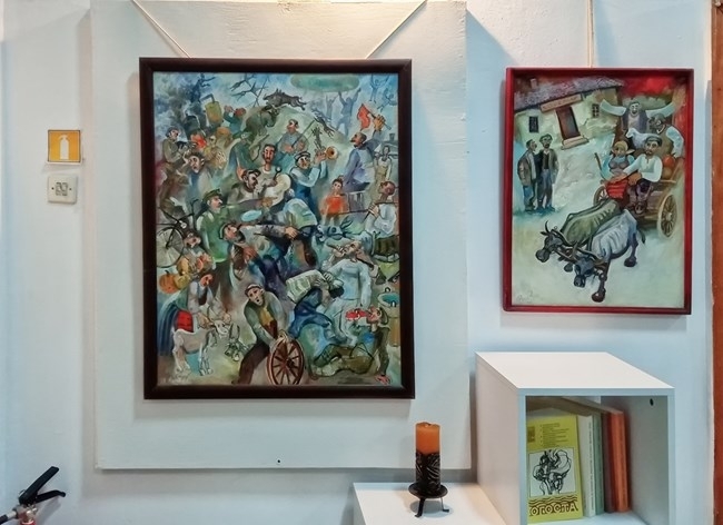 Ярките и силно омайващи платна на художника Венелин Захариев грейнаха