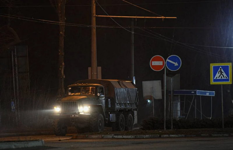 Държавната гранична служба на Украйна твърди че въоръжените формирования на
