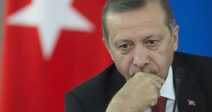 Турският президент Реджеп Тайип Ердоган пристига на официално посещение в