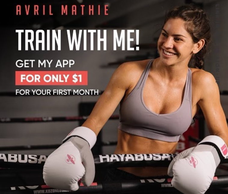 Една от най атрактивните боксьорки Аврил Мати реши да ни