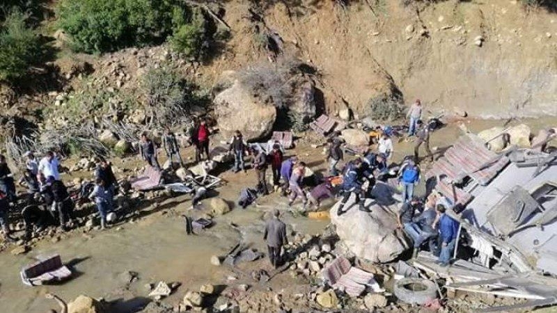 22 души загинаха при катастрофа с автобус в Тунис