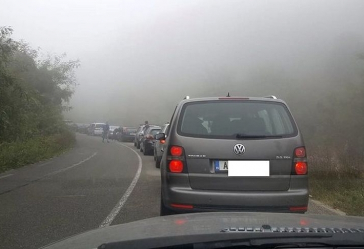 Нещо се случва на ГКПП Малко Търново опашката от чакащи