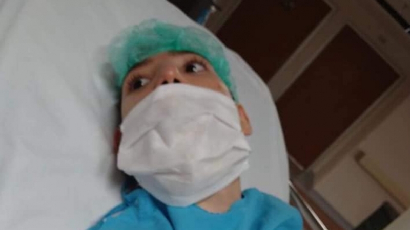 16 годишният Марио страда от детска церебрална парализа Той е едно