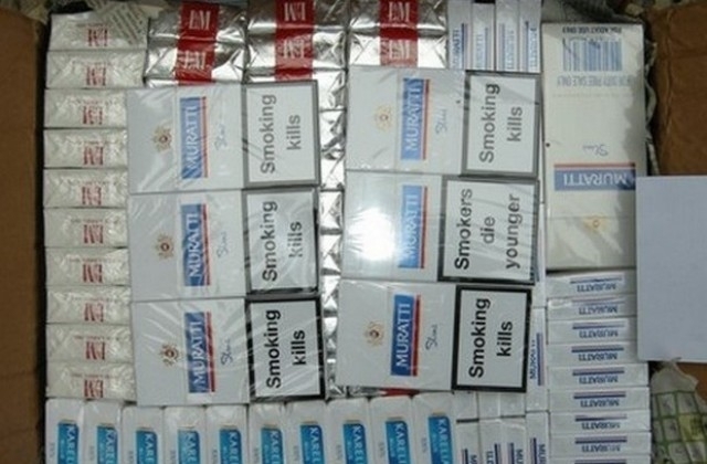 Контрабандни цигари са открити след тараш на къща в Лом