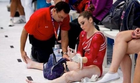 Гимнастичката от САЩ Маккайла Марони чието име нашумя след олимпиадата