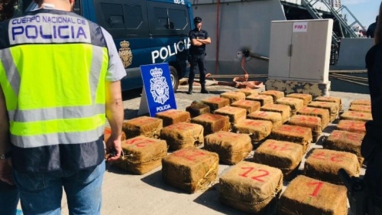 Украинските граничари са заловили в Одеса рекордна пратка наркотици –