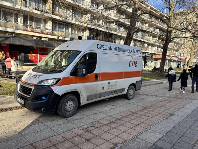 Линейка долетя в центъра на Враца видя отново само репортер