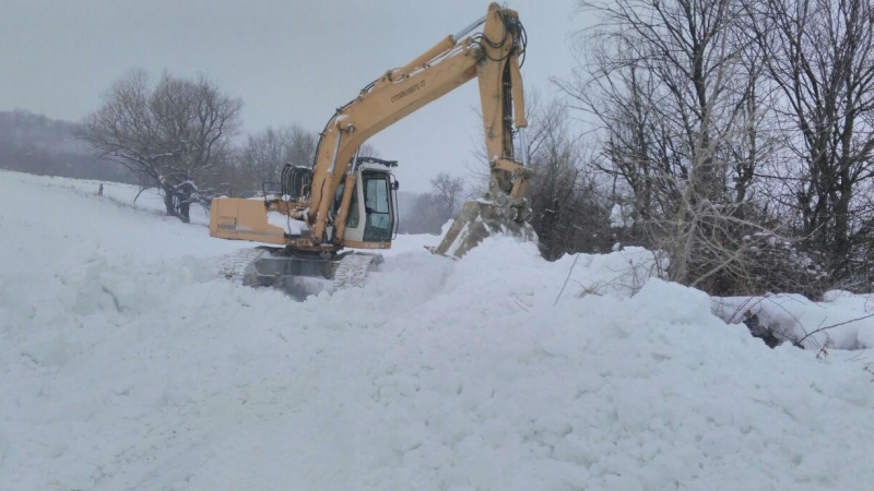 Видинското село Киреево е напълно откъснато от света снегът е повече от