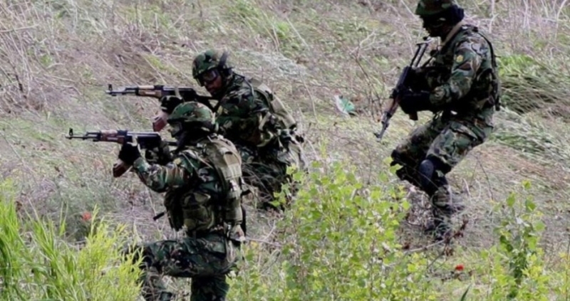 Командоси от специалните сили на армията отряд Кобра на МВР