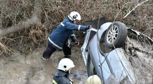 Тежко пътнотранспортно произшествие е възникнало днес в 14 20 ч