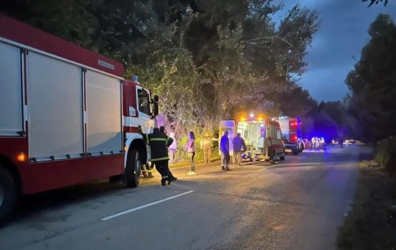 Тежка катастрофа е станала вчера на изхода на Стражица в