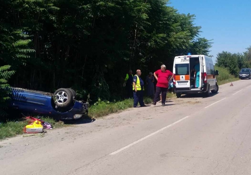 Тежка катастрофа е станала преди минути във Врачанско видя първо
