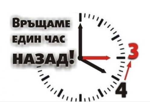 Тази нощ се връщаме към зимното часово време В 4