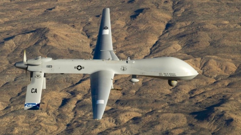 Руски военни експерти са открили сваления американски дрон MQ-9 Reaper