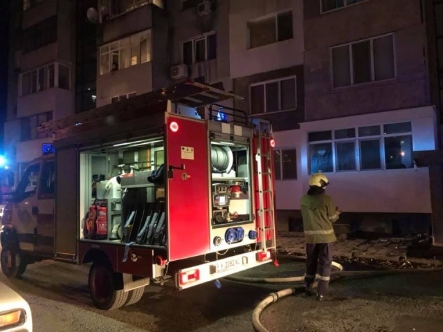 Горял е в апартамент във Видин съобщиха от МВР Огънят в