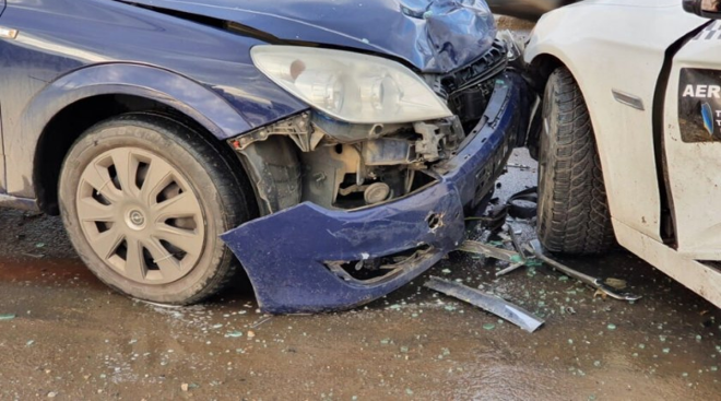 Две коли се удариха в Мездра съобщиха от областната дирекция