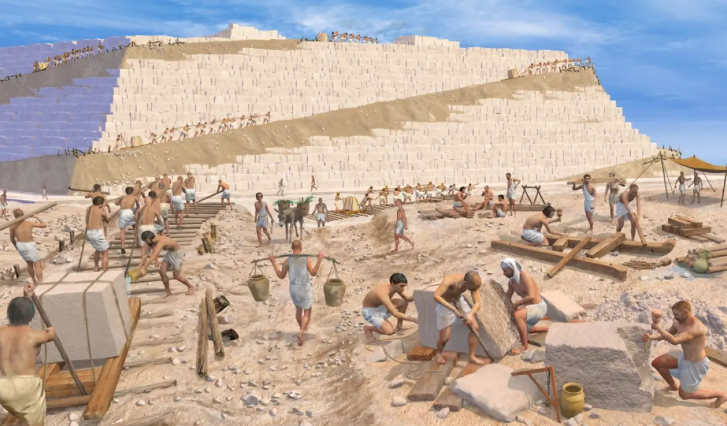 Строителството на Великата пирамида в Гиза продължава да бъде едно