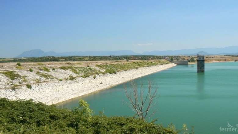 Продължава източването на язовир Огоста край Монтана Заради неговото изпускане