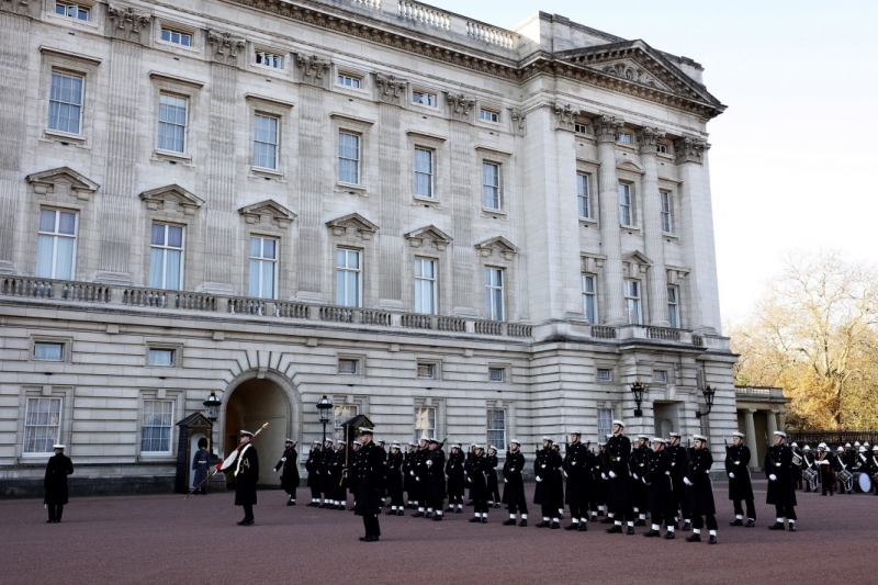 Тече основен ремонт на Бъкингамския дворец заради което ще се