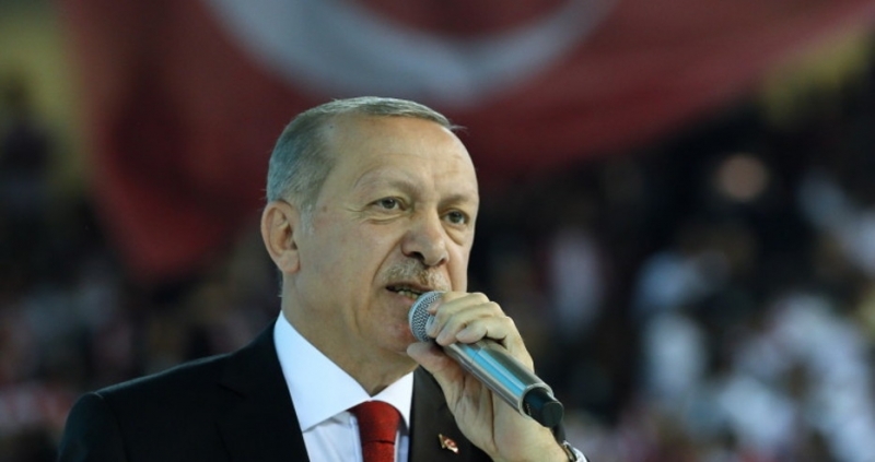 Турският президент Реджеп Тайип Ердоган определи днес кризата с турската