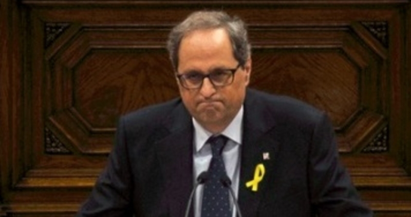 Новият лидер на испанската автономна област Каталуния ревностният сепаратист Ким