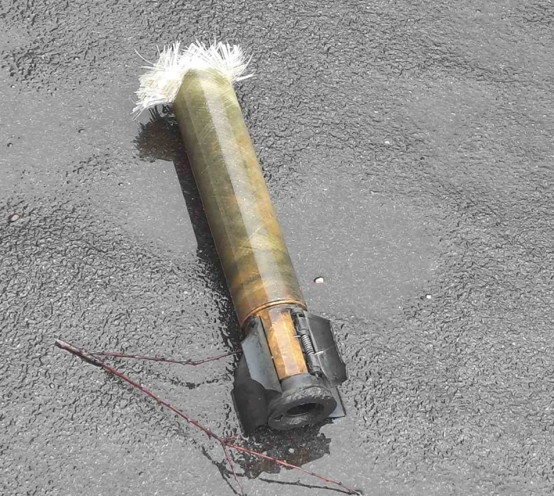 Противоградна ракета счупи стъкло на блок във Видин /снимки/