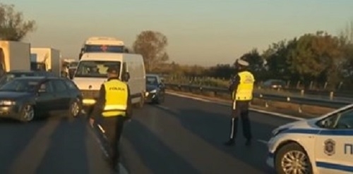 Верижна катастрофа е станала на Тракия в посока Пловдив Тя