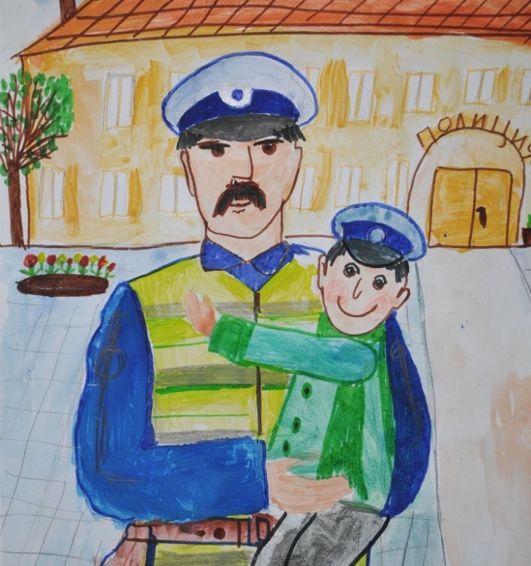 Ученическият конкурс за рисунка на тема Полицаят е мой приятел