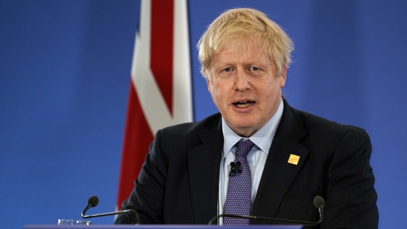 Министър-председателят на Великобритания Борис Джонсън съобщи, че при победа на
